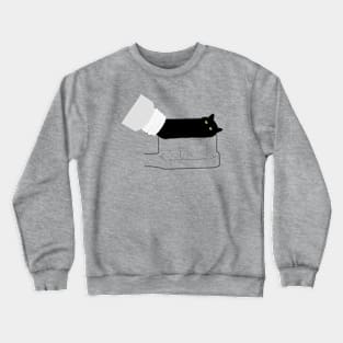 Black Cat Toothpaste Crewneck Sweatshirt